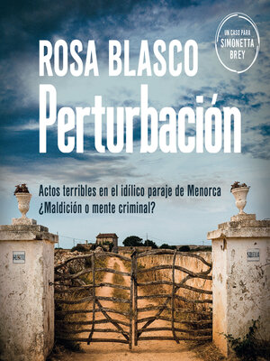 cover image of Perturbación